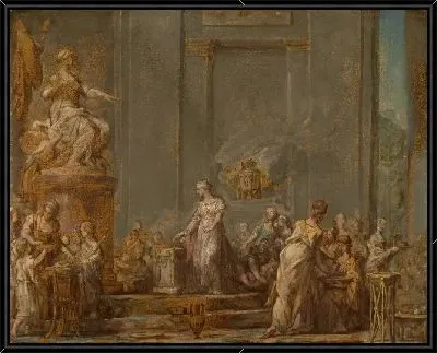 Дидона в жертву Юноне