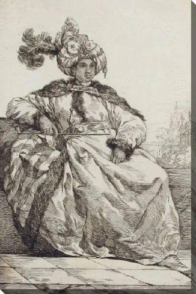 Картина Голова евнухов из серии «Караван султана в Мекке ...» (Караван султана, направляющегося в Мекку)