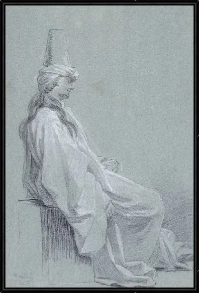 Картина Молодой человек в восточном костюме