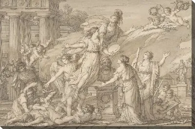 Картина Аллегория Искусств