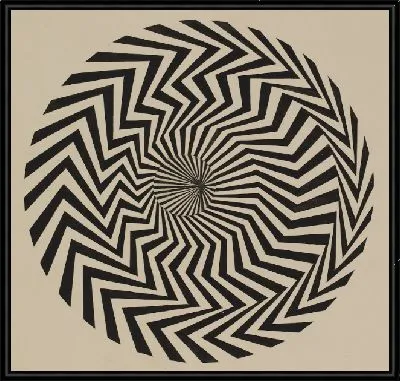 Бриджит Райли, Этюд для «Blaze»