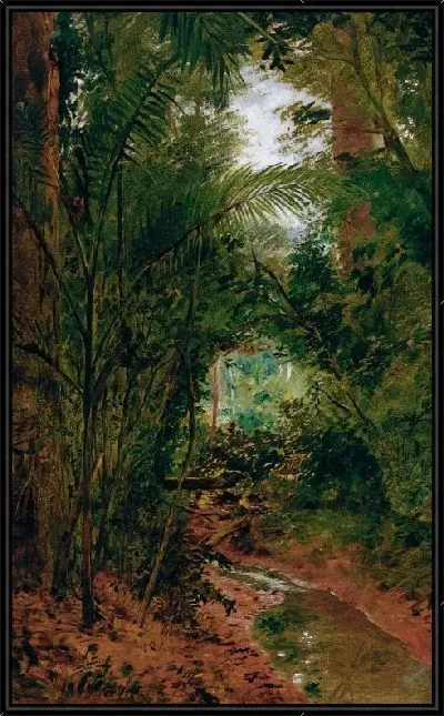 Картина Пейзаж участка Рио-дас-Педрас