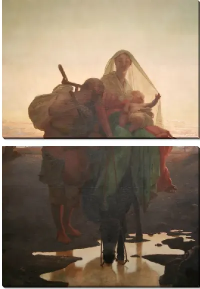 Картина Побег святого семейства в Египет