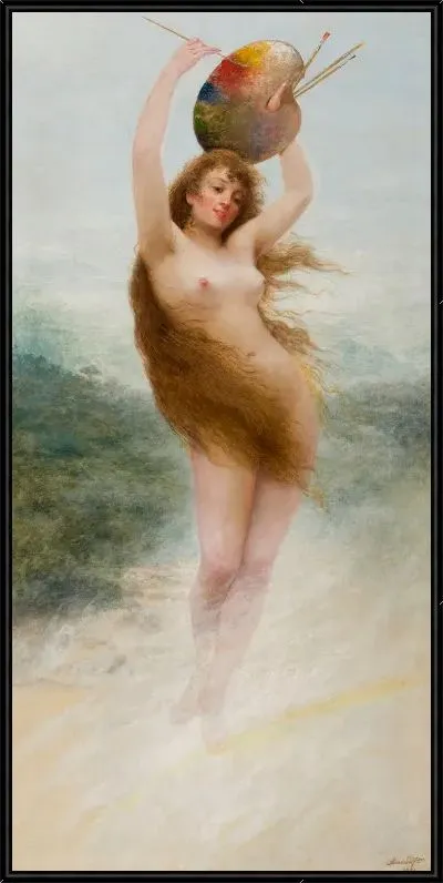 Картина Живопись (аллегория)