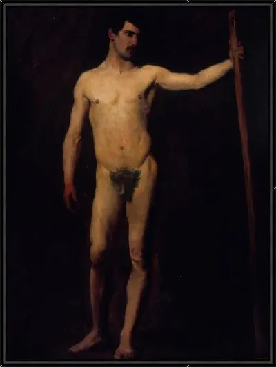 Картина Этюд Ню