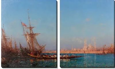 Вид на Стамбул