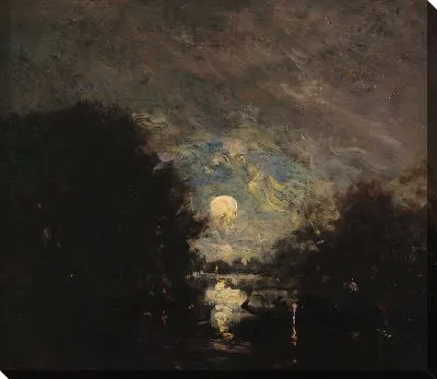 Картина Гондольер в лунном свете