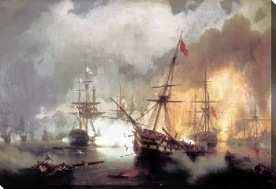 Морское сражение при Наварине 2 октября 1827 года (Sea battle at Navarino on October 2, 1827)