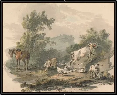 Картина Животноводческие фермы: Скорбь