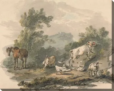 Картина Животноводческие фермы: Скорбь