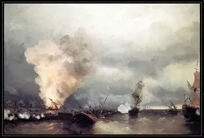 Морское сражение при Выборге 29 июня 1790 года (Sea battle at Vyborg June 29, 1790)