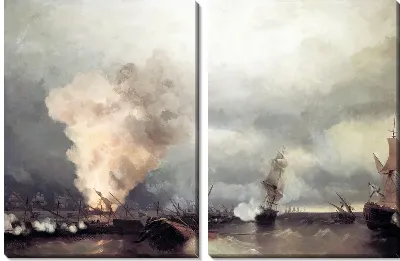 Морское сражение при Выборге 29 июня 1790 года (Sea battle at Vyborg June 29, 1790)