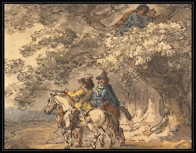 Картина Сокрытие Карла II