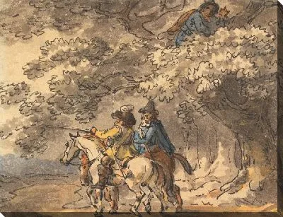 Картина Сокрытие Карла II