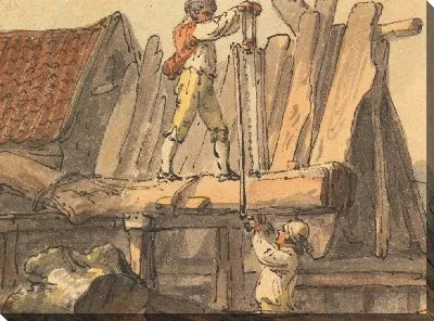 Картина Пилены в доски