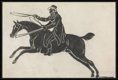 Всадник на скачущей лошади