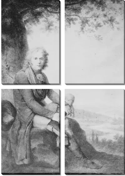 Картина Жан-Батист Изабей, «Шенар, актер Оперы Комик», 1798
