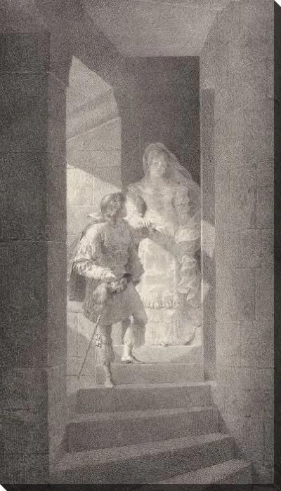 Картина Лестница Большой Башни (Эскальер де ла Гранд Тур)