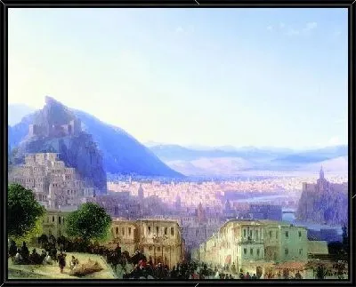 Вид Тифлиса. 1868 (View of Tiflis. 1868)