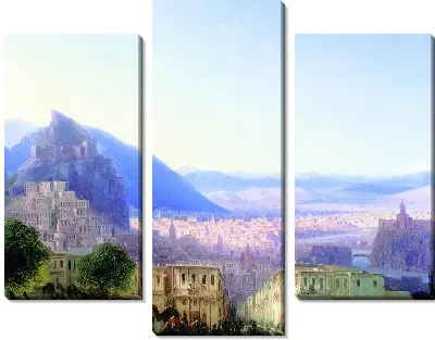 Вид Тифлиса. 1868 (View of Tiflis. 1868)