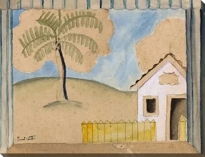 Картина Сценарное исследование для "Бразильского детского карнавала" в Вилла-Лобос (не выполнено)