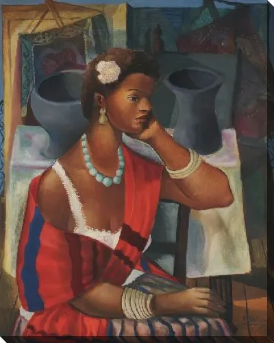 Картина Портрет мулаты