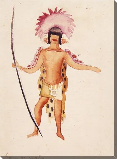 Картина Эскиз костюма к балету "Carnaval das Crianças Brasileiras" Вилья-Лобоса