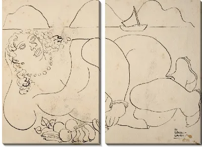 Лежа женщина