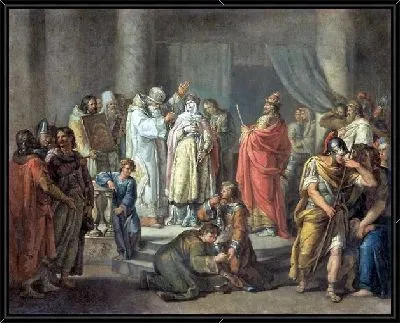Крещение княгини Ольги в Константинополе (Baptism of Princess Olga of Constantinople)