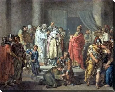 Картина Крещение княгини Ольги в Константинополе (Baptism of Princess Olga of Constantinople)