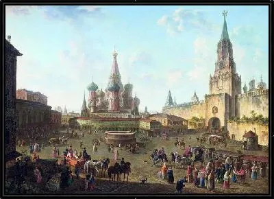 Красная площадь в Москве (Red Square in Moscow)