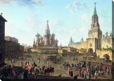Красная площадь в Москве (Red Square in Moscow)