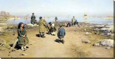 Картина Лёд прошёл (The ice passed)