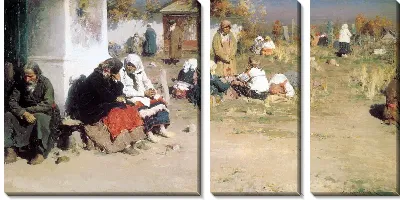 Картина Радоница (Перед обедней) (Radonitsa (Before depleted))