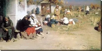 Картина Радоница (Перед обедней) (Radonitsa (Before depleted))