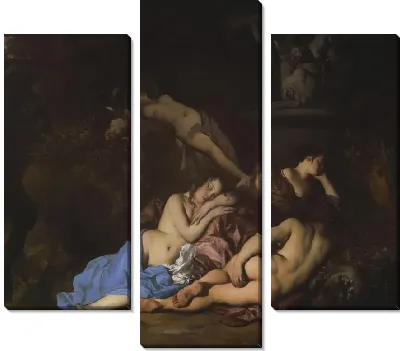 Нимфы у фонтана