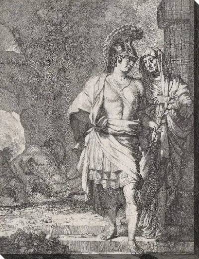 Картина Эней и Сивилла