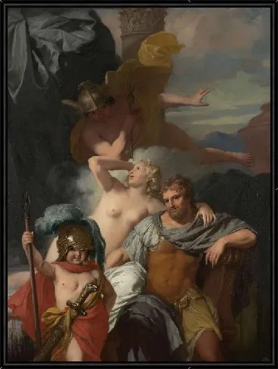 Картина Меркурий приказывает Калипсо выпустить Одиссея