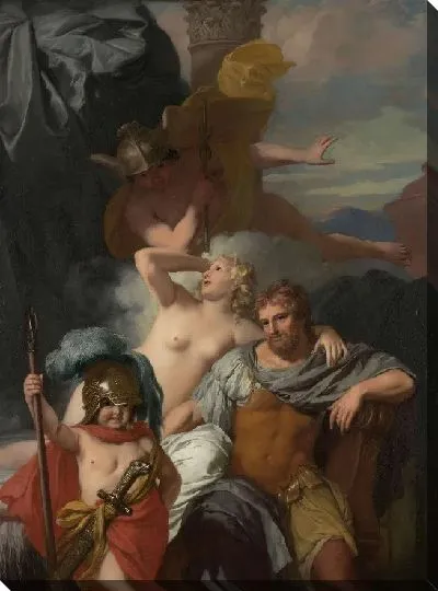 Картина Меркурий приказывает Калипсо выпустить Одиссея