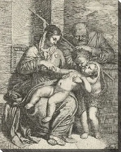 Картина Святое Семейство с Иоанном Крестителем