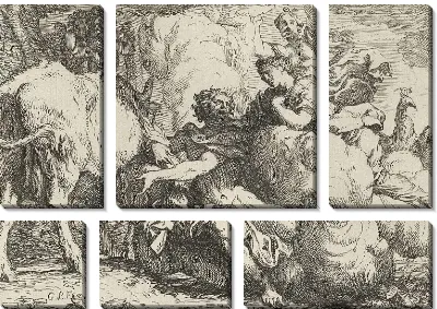 Картина Юпитер, Ио ан Юнона