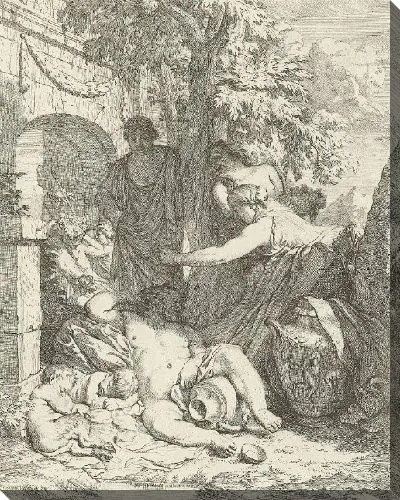 Картина Пьяный Силен