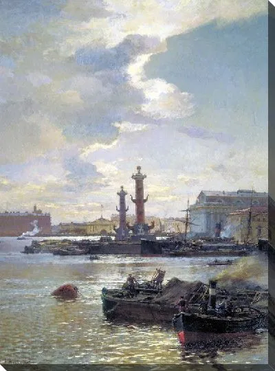 Картина Петербургская Биржа (St. Petersburg Stock Exchange)