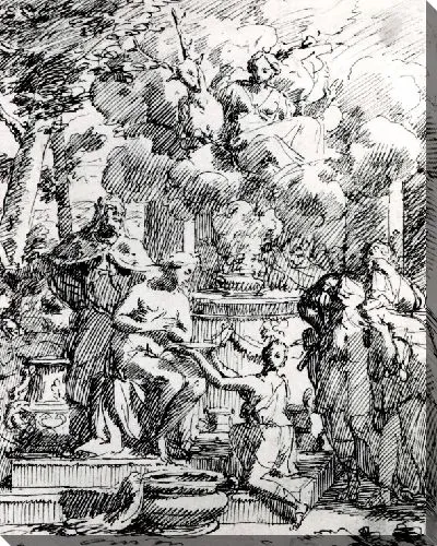 Картина Жертвоприношение Ифигении