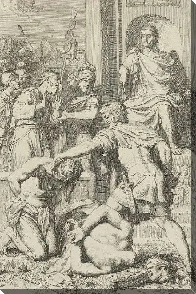 Картина Обезглавление двух королей по приказу римского императора