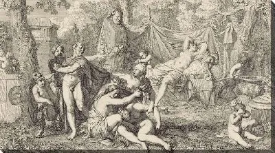 Картина Кляйн вакханаал