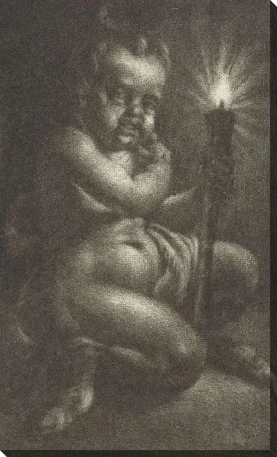 Картина Молодой сатир с факелом