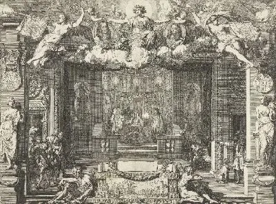 Картина Аллегория мира между Англией и Соединенными Штатами, 1674 г.