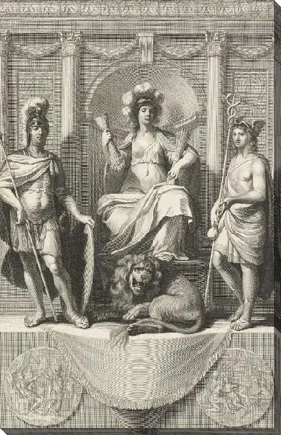 Картина Голландская дева в окружении Марса и Меркурия