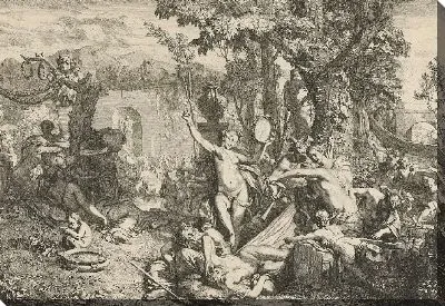 Картина Гроц вакханаал